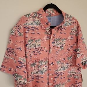 IZOD Men's Casual Button Front Shirt